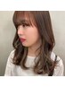 ☆Opening Coupon☆透明感カラー（リタッチ）+カット+トリートメント ￥8500