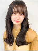 20代30代40代髪質改善トリートメント艶感ストレート透明感ロング