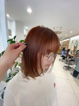 ヴァンカウンシル 金山(VANCOUNCIL kanayama) ホワイトグレーシュミニウルフデジタルパーマ    A2