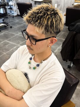 アムレヘアーエタ(amule hair eta) 【amule hair eta】王道短髪ヘア/ハイライト/メッシュ/20代