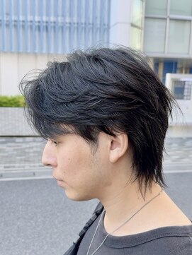 オーガニック アトリエ 大宮(organic+atelier) センターパート/センターパートウルフ/フェザーウルフ