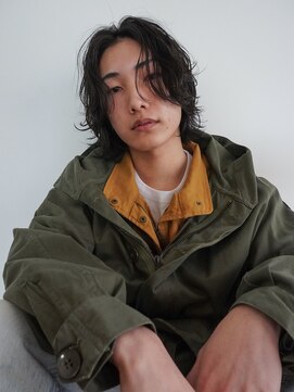 ベター(better) メンズミディアムニュアンスシャドウパーマ　ナチュラルパーマ