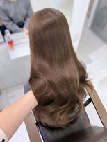 ハピネス 梅田茶屋町店(HAPPINESS)&nbsp;韓国風/レイヤーカット/顔周り/顔まわり/髪質改善/ベージュ