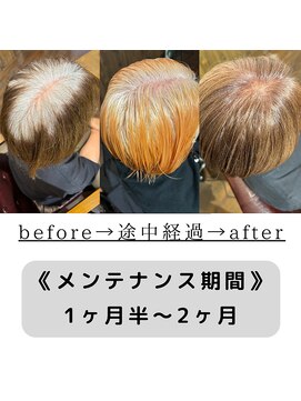 ルクス(Lux) hairLux・浜松天王・三ヶ日・白髪ぼかしで白髪染め脱出！