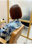 ミニボブ◎オレンジレッド