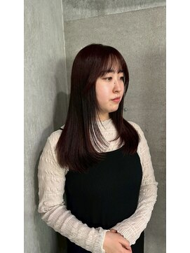 ジュノヘアージャパン 表参道(JUNO HAIR JAPAN) 黒髪/クラゲヘアー/オリーブグレー/小顔/ココアベージュ/渋谷