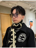 ローレン(LOREN)&nbsp;ベリーショート/ダークアッシュ/ニュアンスパーマ/韓国マッシュ