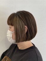 ソレイユ(soleil.)&nbsp;ボブ×インナーカラー