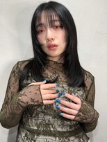 カーム(calm) /ピンクベージュ/アンブレラカラー/前髪/鹿島田