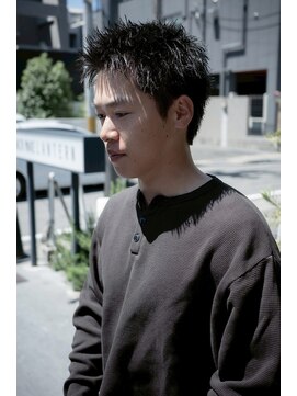 ランタンスタンダード メンズサロン(LANTERN STANDARD) 無造作ショートスパイキー#京都メンズサロン