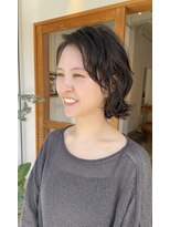 キヨイ(kiyoi) 無造作パーマで脱マンネリボブ!!