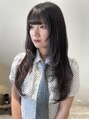 グリーン(green) ふわっとたっぷり顔まわりレイヤーカット