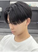 サンウォン風センターパート/韓国スタイル/前下りセンターパート