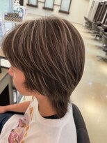 ラグゼヘアカミヤ 菊川店(luxe hair CAMIYA) ハイライト風カラー