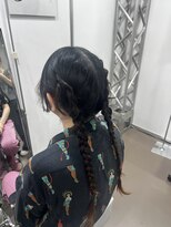 プライズ 所沢プロぺ通り店(prize)&nbsp;サマソニヘアアレンジブース編み込み所沢