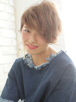 クレル(Creelu)&nbsp;ヴェールウェーブ　ブルージュカラー　似合わせアシメショート