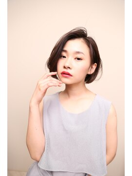 シアン 栄店(CYAN.) 【RBY blanc】耳かけショートボブ