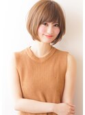 『rue京都』大人可愛いグレージュ☆ショート