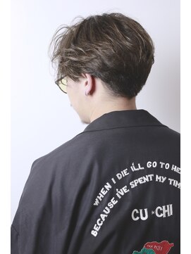 ネス(ness) クラシックセンターパート/ネープレス/グレージュ