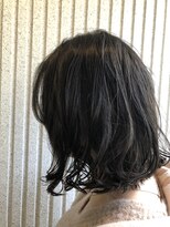 エイトタマプラ たまプラーザ店(EIGHT tamapla)&nbsp;【EIGHTたまプラ】デザインカラー_切りっぱなしボブ