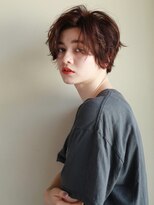 エヌ(N) センターバングショート