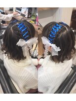 レースアップハーフツイン