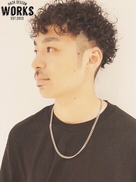 ワークス ヘアデザイン(WORKS HAIR DESIGN) メンズ刈り上げスパイラルパーマ