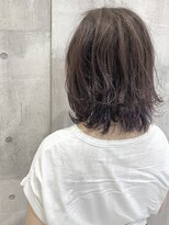 クリエイターズ スペース エヌ(creator's space N) インナーラベンダー × 外ハネレイヤーボブ