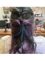 サロンパルヨン ヘアーアンドネイル(SALON paljon Hair&Nail) ダークグリージュ＆モーヴ