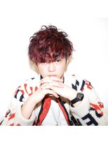 ジールクス 太田店(G LUX)&nbsp;レッドハイライトマッシュ 【G LUX メンズ 太田】