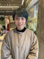 ピーロ(piilo)&nbsp;マッシュショート/ベビーバング/オリーブベージュ