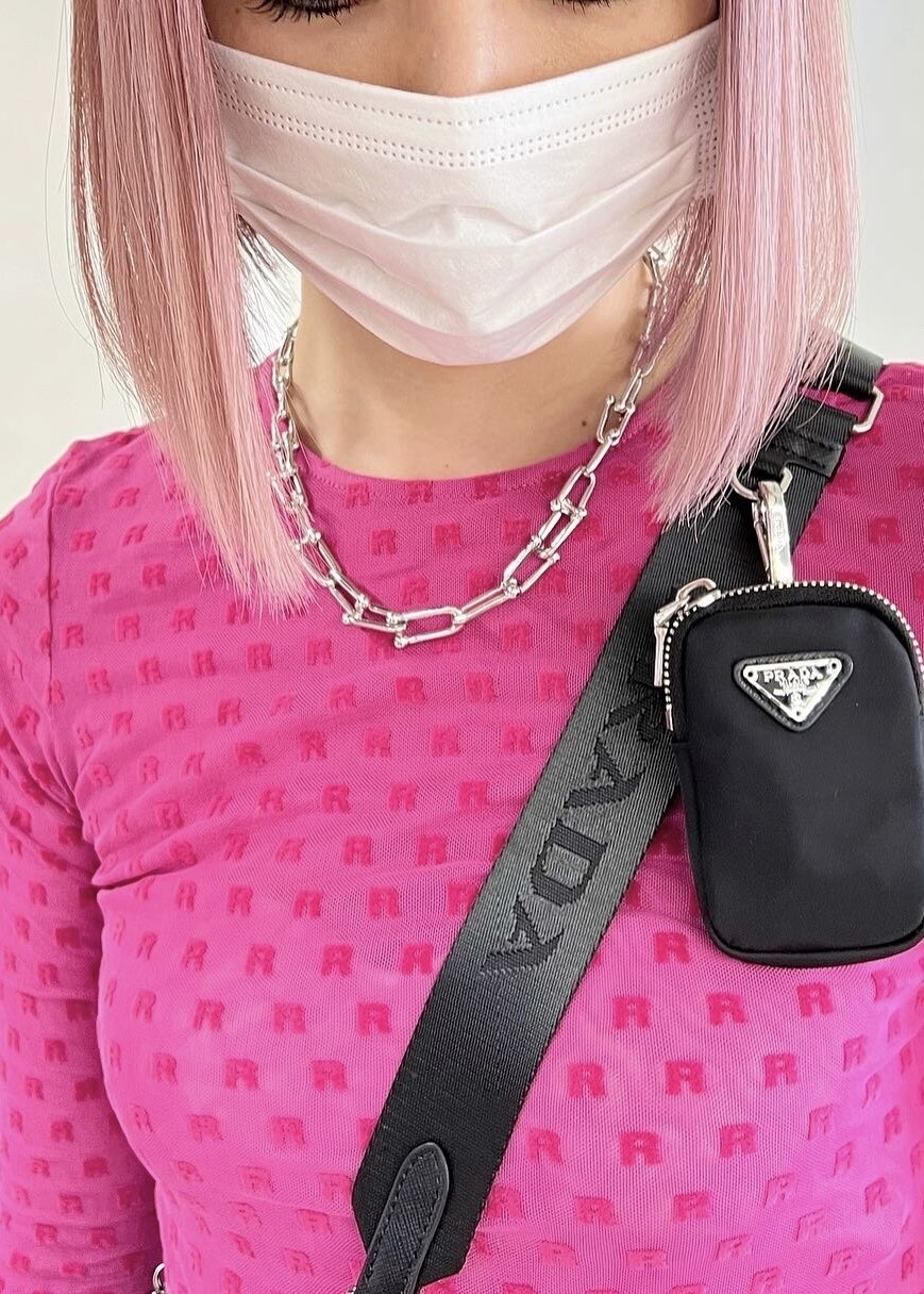 なつみ】ホワイトピンクのグラデーションボブ春オススメ なつみ】ホワイトピンクのグラデーションボブ春オススメ