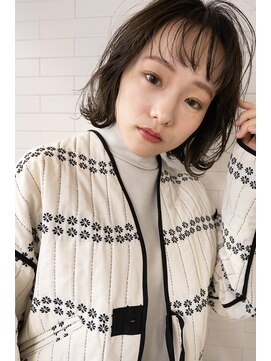 サングース(Sungoose) sungooseショコラベージュボブルフベビーバングカール