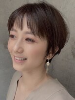 ムイミ(muimi)&nbsp;【大人色っぽショート】似合わせカット/小顔ショート/30代40代