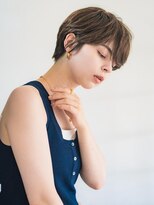 アグ ヘアー タルト 青葉通り店(Agu hair tart)&nbsp;《Agu hair》パリジェンヌ風マッシュショート　3