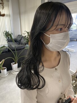 バベル(BABEL Hair Design) 【BABEL】オリーブグレージュ @日高愛美