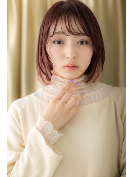 カバーヘア ブリス 戸田公園西口店(COVER HAIR bliss) バイカラーハイライトうるツヤ大人ボブZ戸田公園10代20代30代