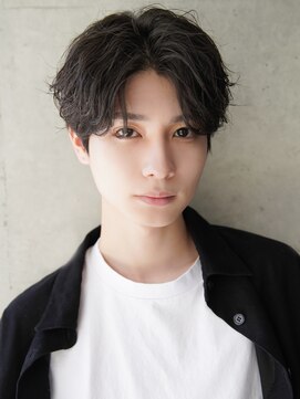 カライング(ing) モテる黒髪ネープレスショート束感モテ髪ワックスなしマッシュ