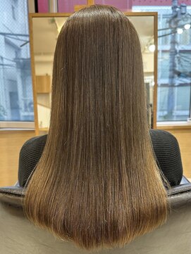 ヒビト 恵比寿 渋谷(HIBITO.) 髪質改善カラー　グレージュ　アッシュブラウン