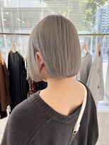 ヘアーアイスカルテット(HAIR ICI QUARTET)&nbsp;10代20代★大人かわいいダブルカラーブリーチミルクティーカラー