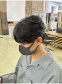【武尊】シースルー/毛流れ/韓国/メンズ/ダウンパーマ吉祥寺