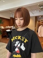 ライク ベター(like better)&nbsp;オレンジボブ/ブリーチなしダブルカラー