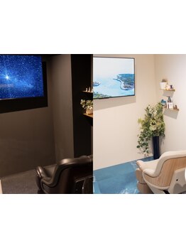 リラックスできる個室で贅沢なサロンタイムをお過ごしいただけます…大人も子供もくつろげる美容室◎