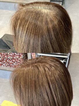 ニーノバイヘアーカラートウキョウ(nino by HAIR COLOR TOKYO) 根元染めBeforeAfter【盛岡/高品質ヘアカラー専門店】