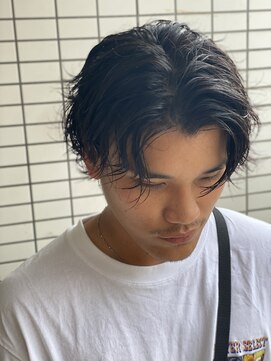 スウェル 船橋店(Swell) #ベリーショート#ダークアッシュ#ニュアンスパーマ#韓国マッシュ