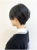 【morio成増/一戸】大人かわいい黒髪ハンサムショート