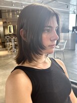 スクリーンギンザメゾン 銀座(SCREEN GINZA MAISON.)&nbsp;黒髪カタログ/クラゲヘアー/オリーブ/銀座