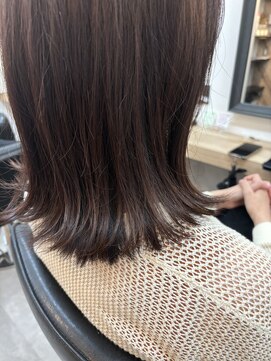 ハグ(HUG) ツヤ髪、ラベンダーカラー！