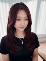 ネオリーブ クーロ(Neolive curro)&nbsp;韓国前髪顔周り×美髪レイヤー[横浜/縮毛矯正/前髪縮毛矯正]