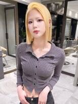 ロンド ジュルード 名古屋(Lond jeloud)&nbsp;ブリーチ3回でできるブロンド抜きっぱなし